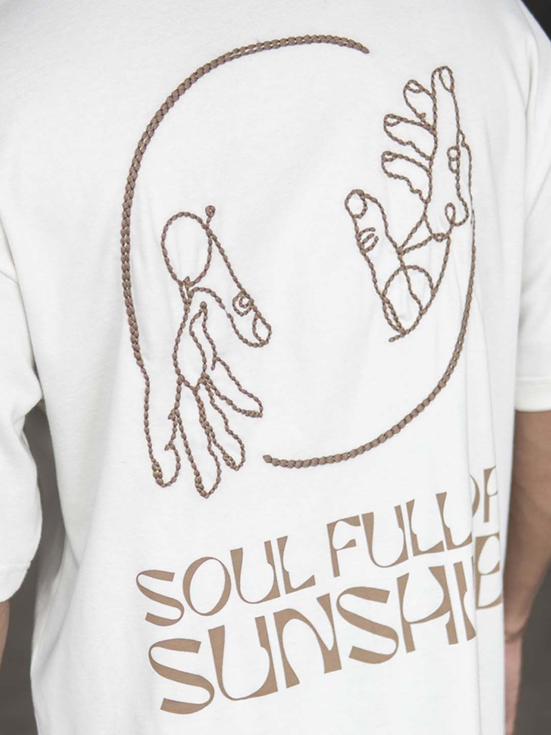 Powerlook Men Graphic Printed Round Neck Cotton Oversized T-Shirt