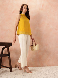 all about you Dobby Textured Sleeveless Top