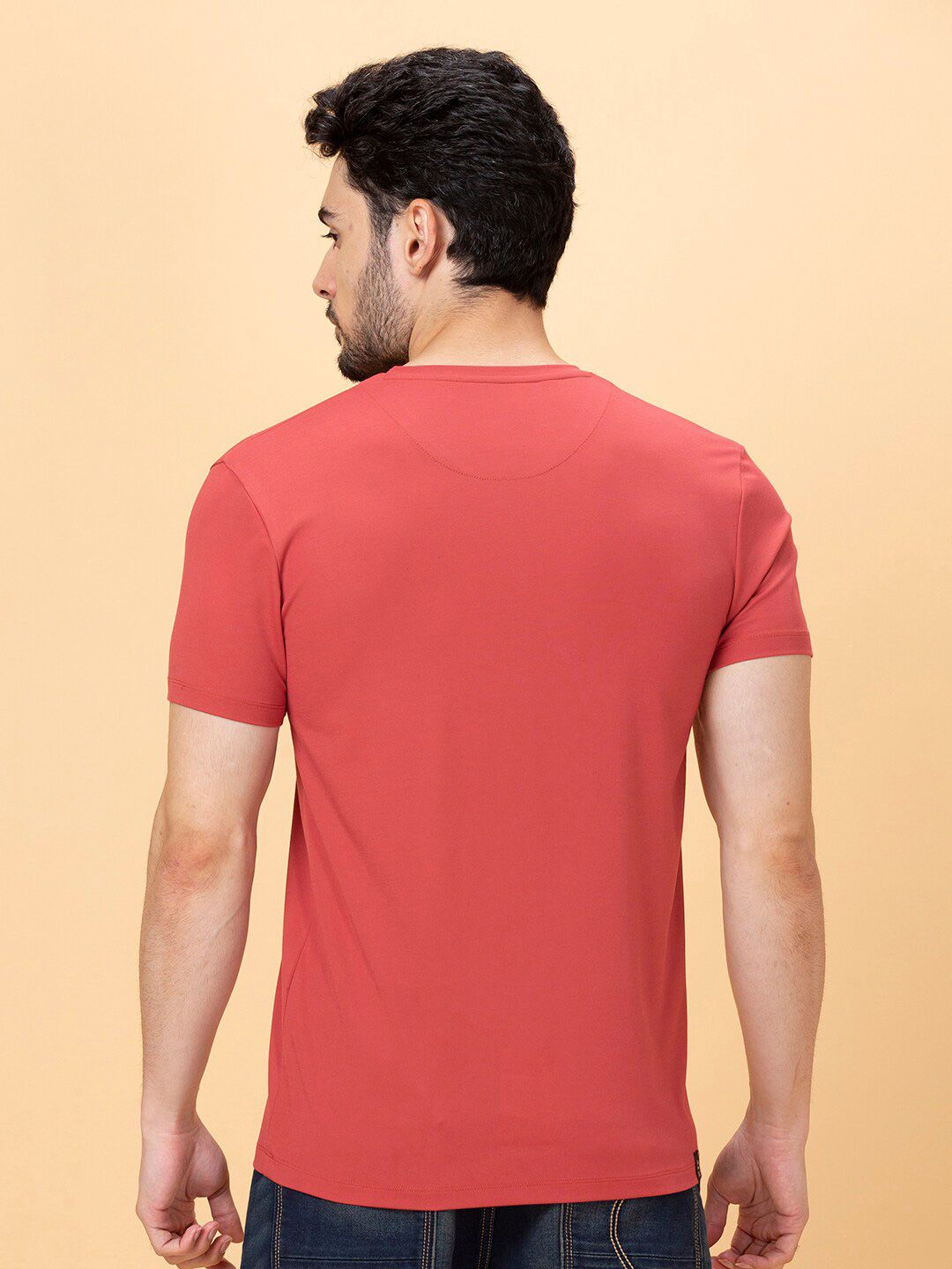 Being Human V-Neck Cotton Casual T-shirt