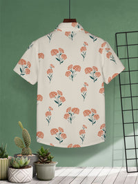 HELLCAT Boys Floral Opaque Printed Casual Shirt