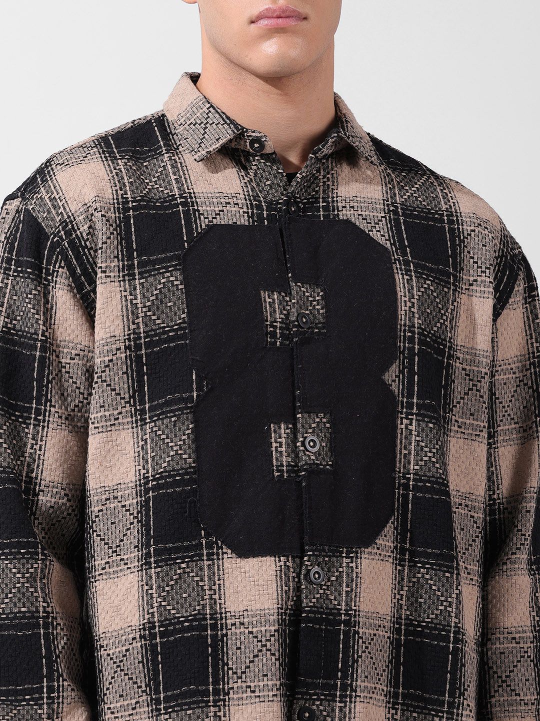 The Indian Garage Co Men Relaxed Fit Checkered Street Wear Shirt