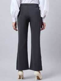 Style Quotient Women Smart Flared Bootcut Trousers