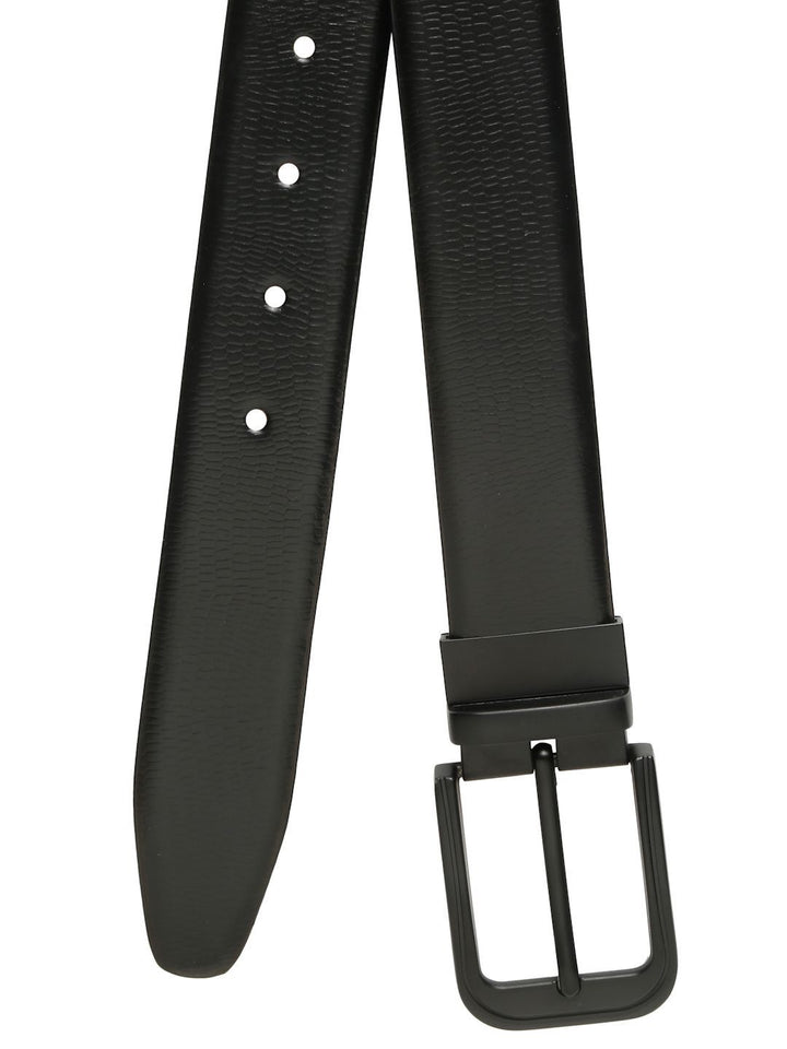 Teakwood Leathers Men Leather Reversible Formal Belt