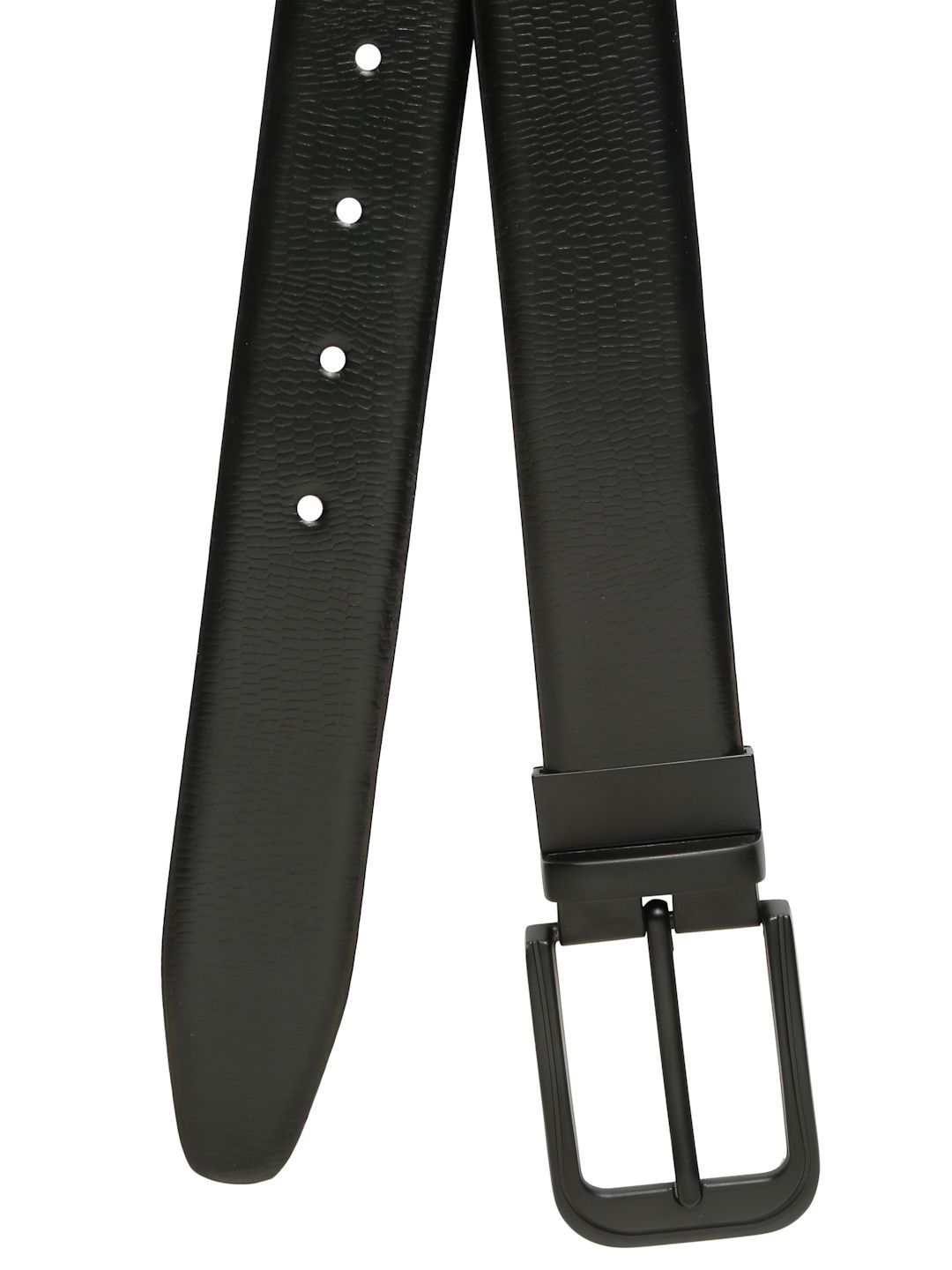 Teakwood Leathers Men Leather Reversible Formal Belt