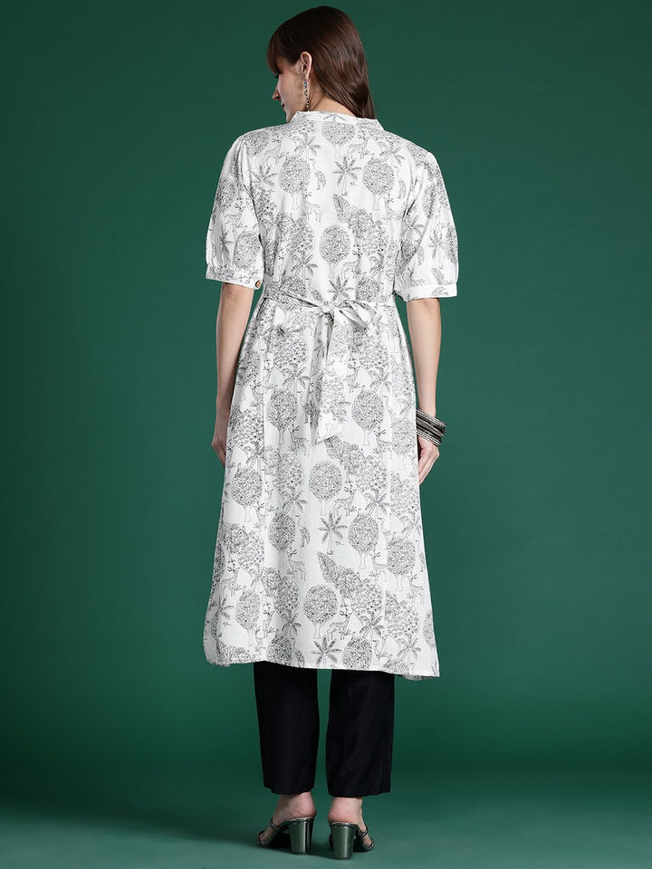 Indo Era Women Floral Printed Floral Kurta