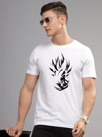ADRO Men Typography Printed Raw Edge T-shirt