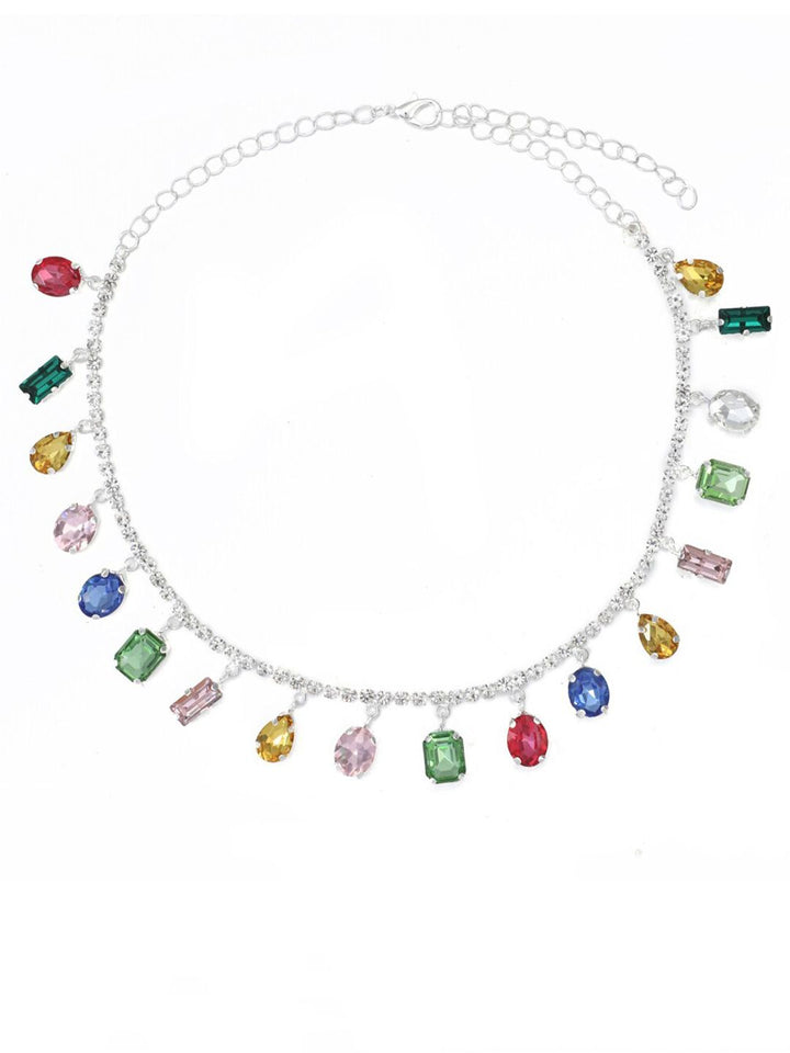 SALTY Stainless Steel Sundara Multi Stone Chain