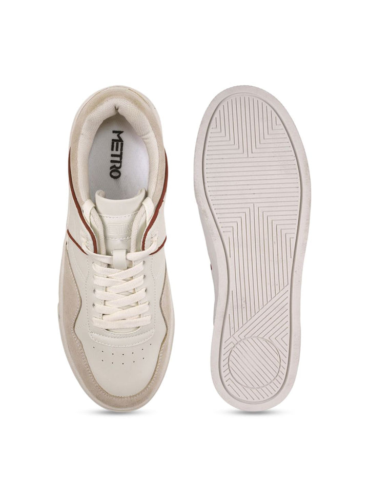Metro Men Colourblocked Lace-Ups Sneakers