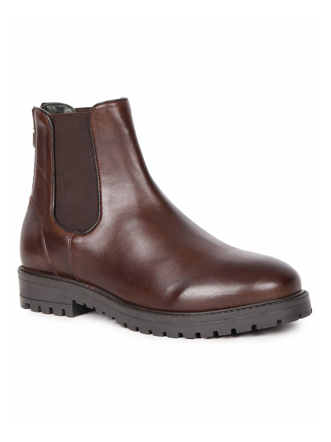 RARE RABBIT Men Gum Leather Flat Boots