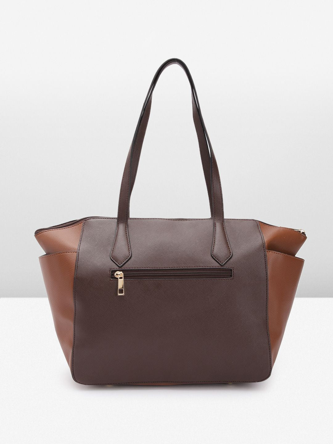 The Label Life Colourblocked Structured Shoulder Bag