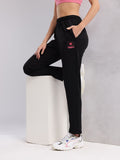 HRX by Hrithik Roshan Women Brand Logo Print Lifestyle Track Pants