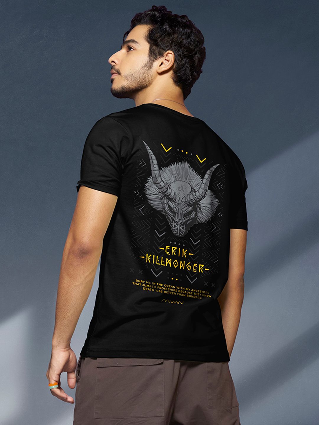 Bewakoof Killmonger Graphic Printed T-Shirt