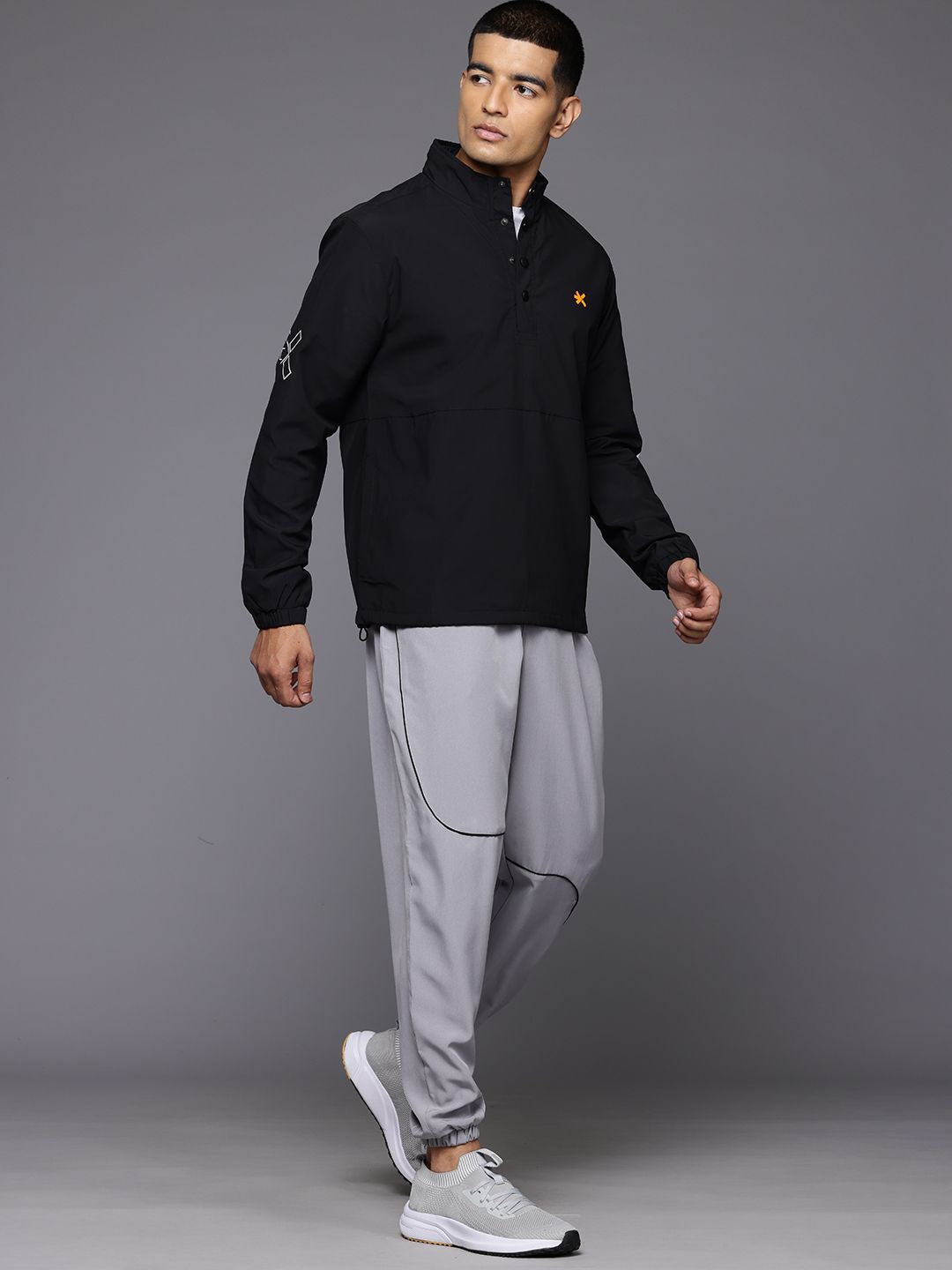 HRX by Hrithik Roshan Printed Rapid-Dry Training Tailored Jacket