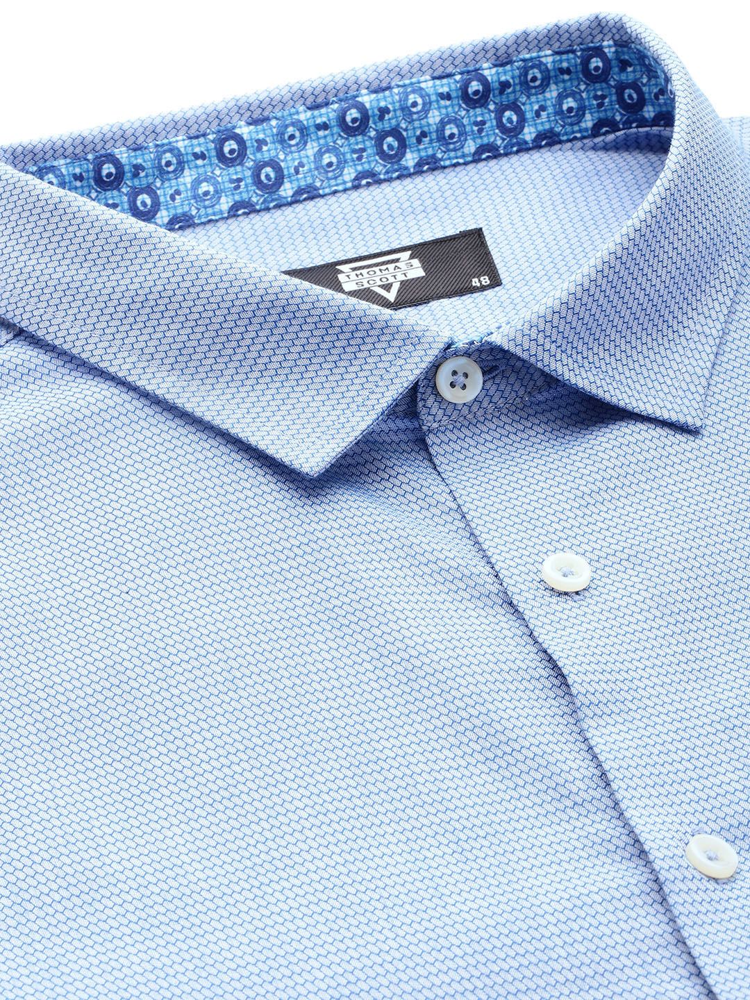Thomas Scott Men Plus Size Premium Pure Cotton Formal Shirt