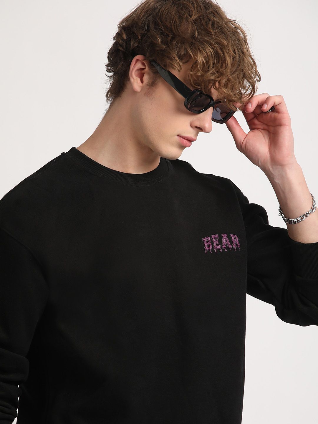 THE BEAR HOUSE Typography Printed Sweatshirt
