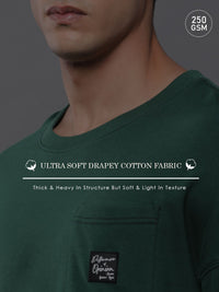 Difference of Opinion Men Oversized Drop Shoulder Ultra Soft Drapey Cotton T-Shirt