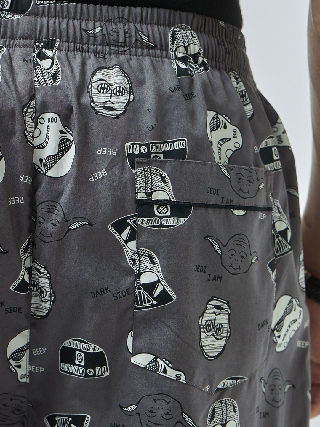 Bewakoof Pure Cotton Printed Joggers