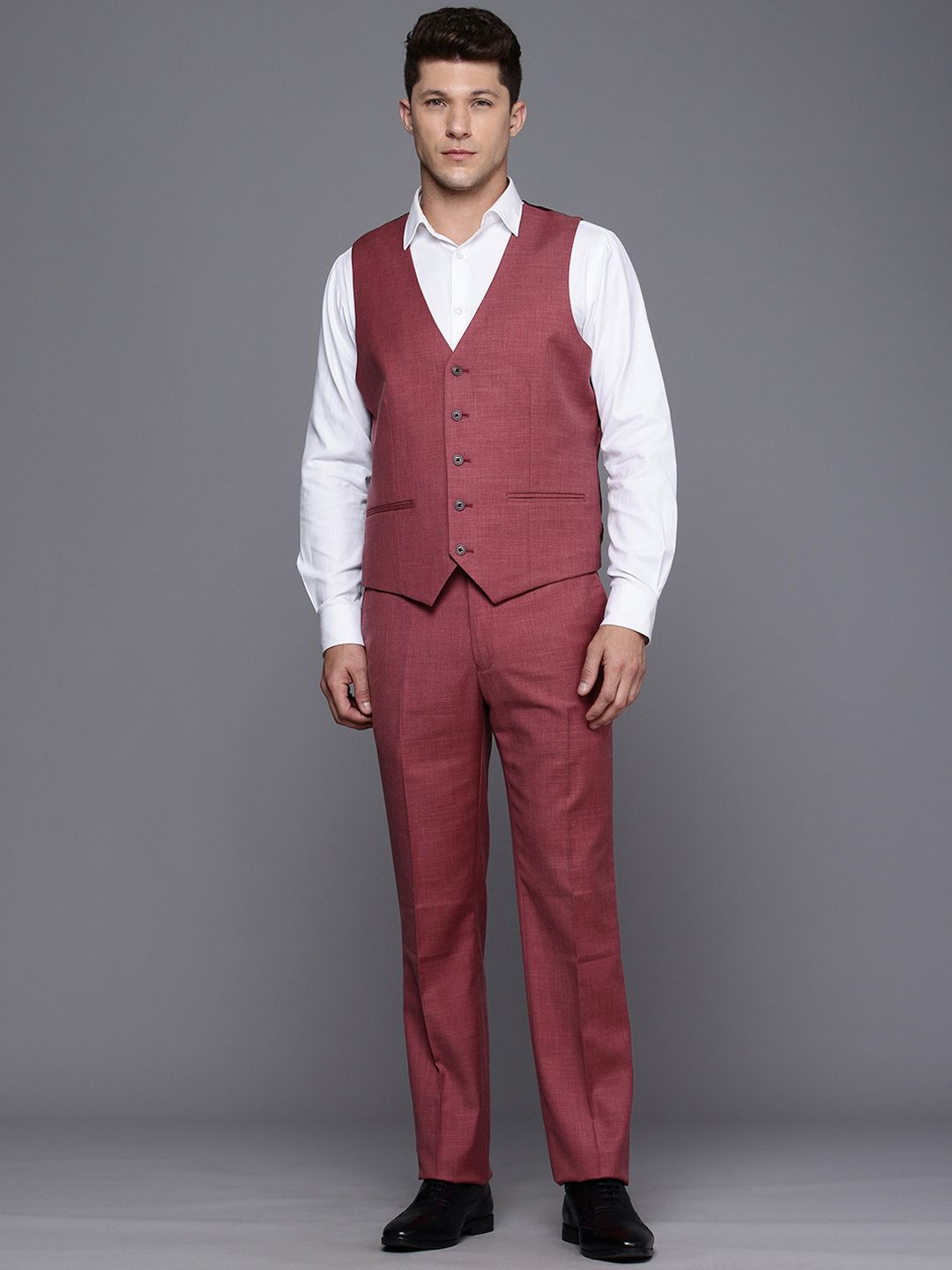 Raymond Single Breasted Contemporary Fit 3 Piece Formal Suits