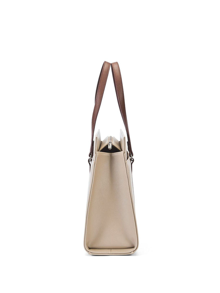 Lino Perros Oversized Structured Tote Bag with Quilted