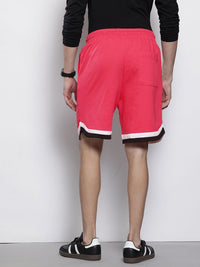 The Indian Garage Co Men Varsity Print Loose Fit Shorts