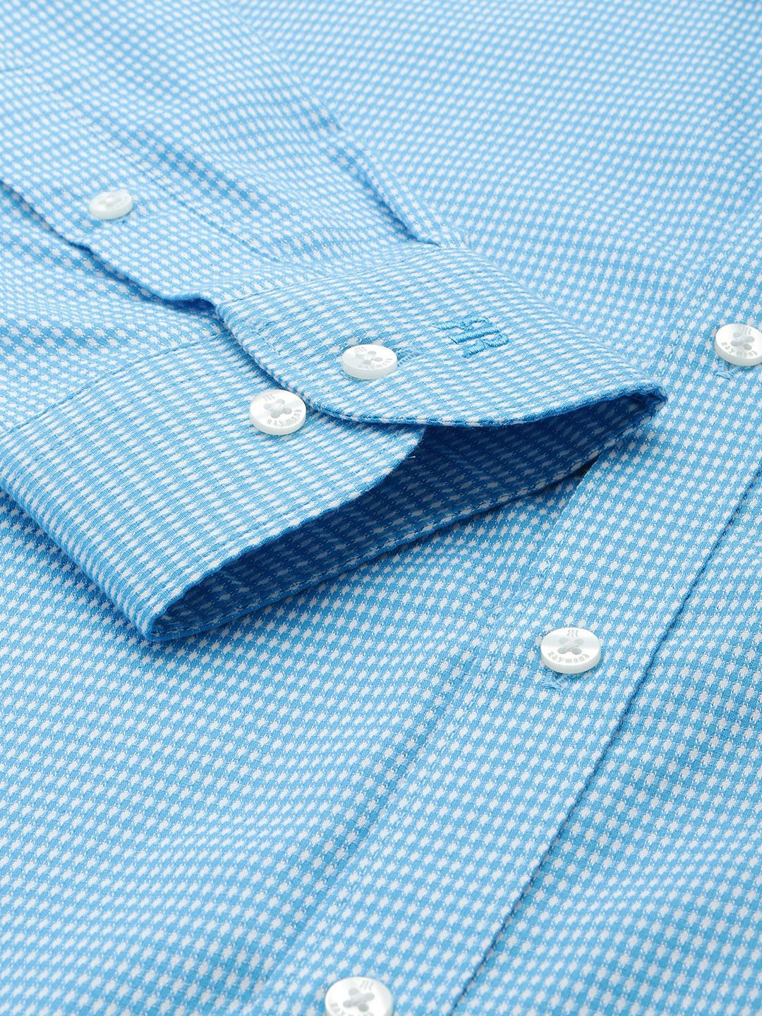 Raymond Slim Fit Opaque Pure Cotton Formal Shirt