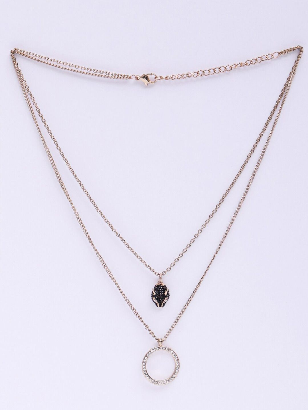 VOGUE PANASH Kalung Berlapis Emas