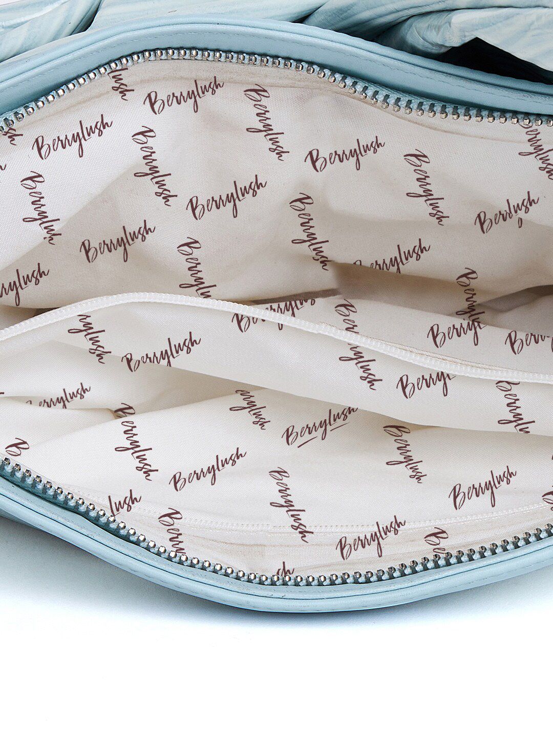 Berrylush Women Blue Clutch
