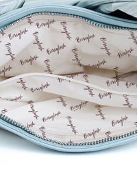 Berrylush Women Blue Clutch