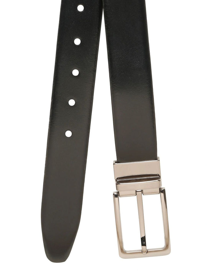 Teakwood Leathers Men Leather Reversible Formal Belt