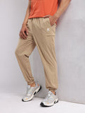 HRX by Hrithik Roshan Men Front Seam Mid-Rise Regular Fit Lifestyle Joggers