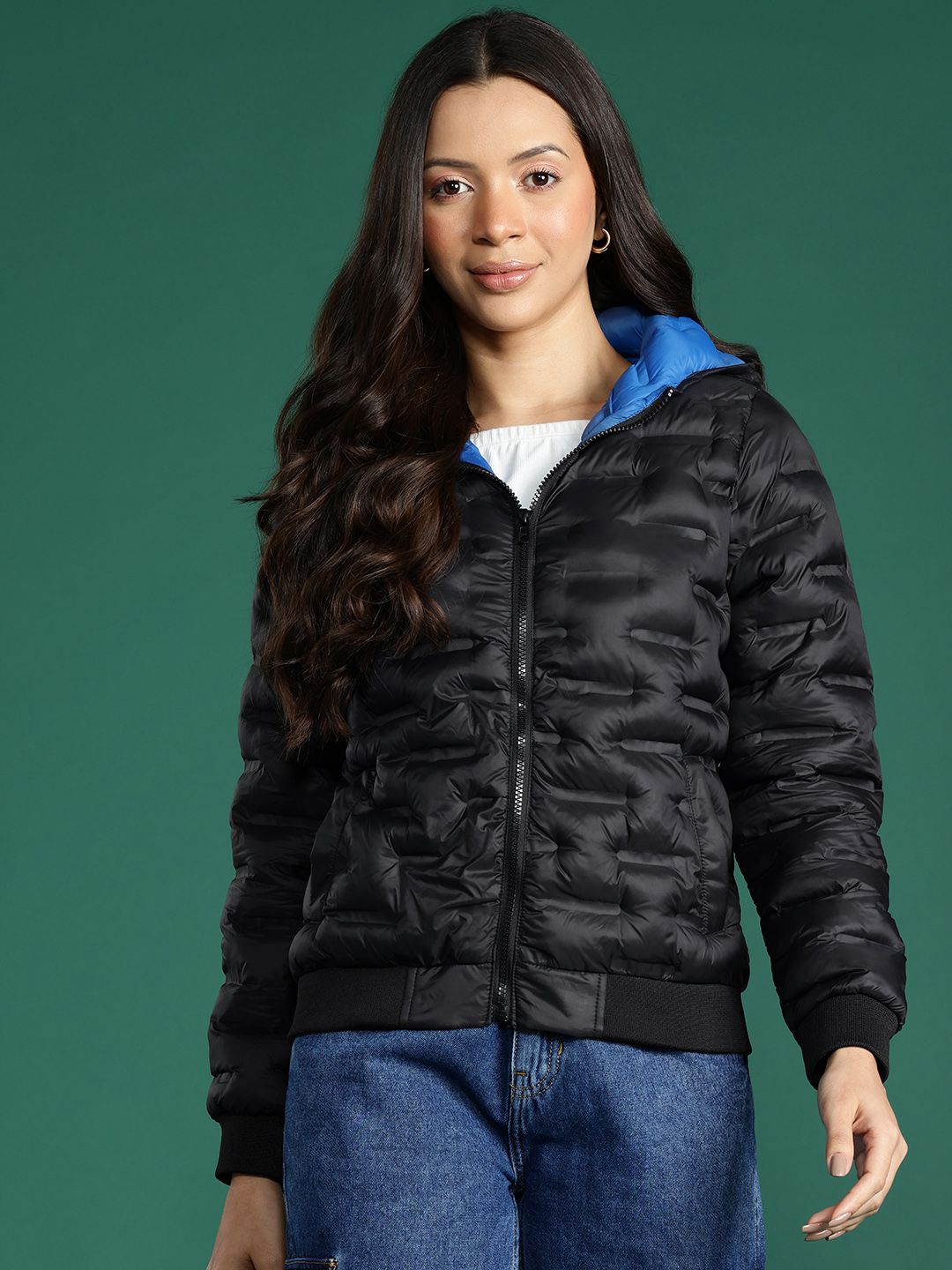 DressBerry Hooded Puffer Jacket