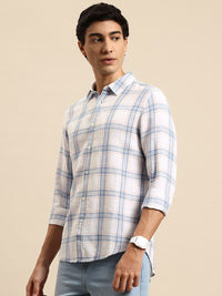 Being Human Classic Slim Fit Tartan Checked Casual Shirt