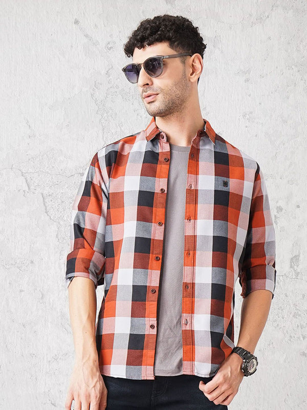 Garage Co India Rust Red & Black diperiksa baju kasta tulen