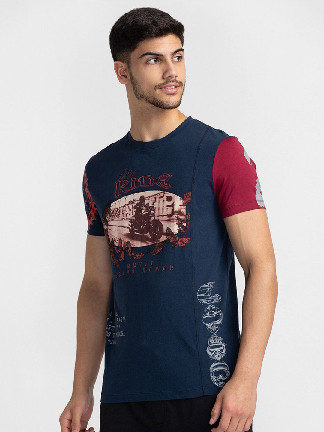Being Human Graphic Printed T-shirt