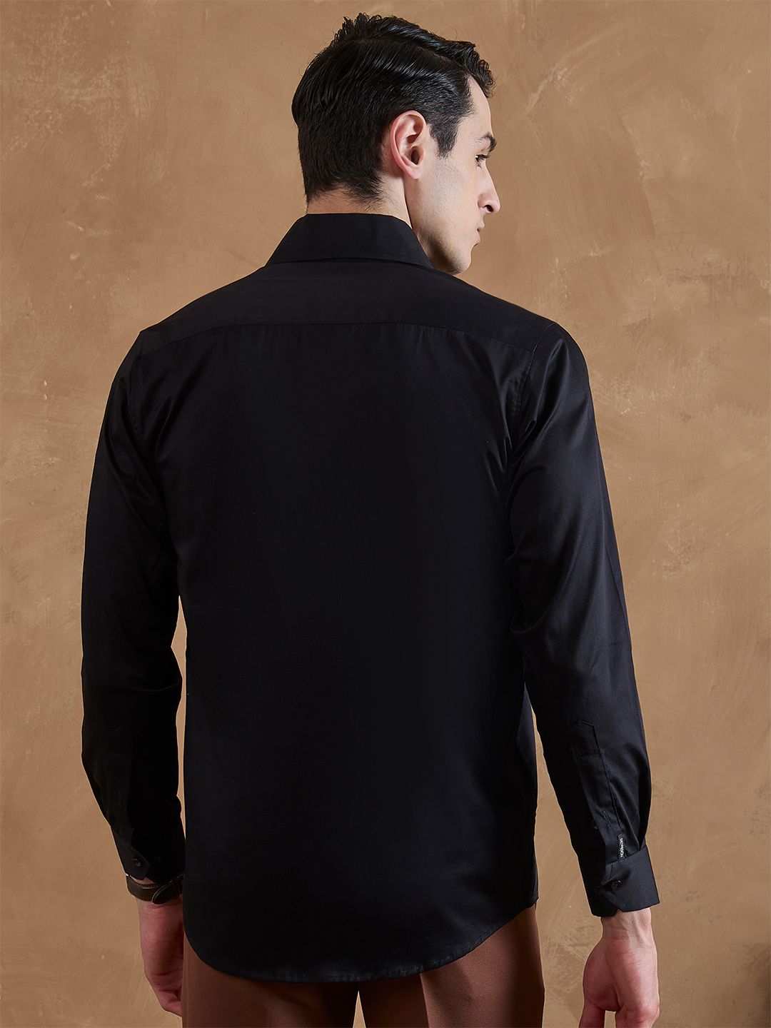 DENNISON Men Cooper Collar Solid Formal Shirt