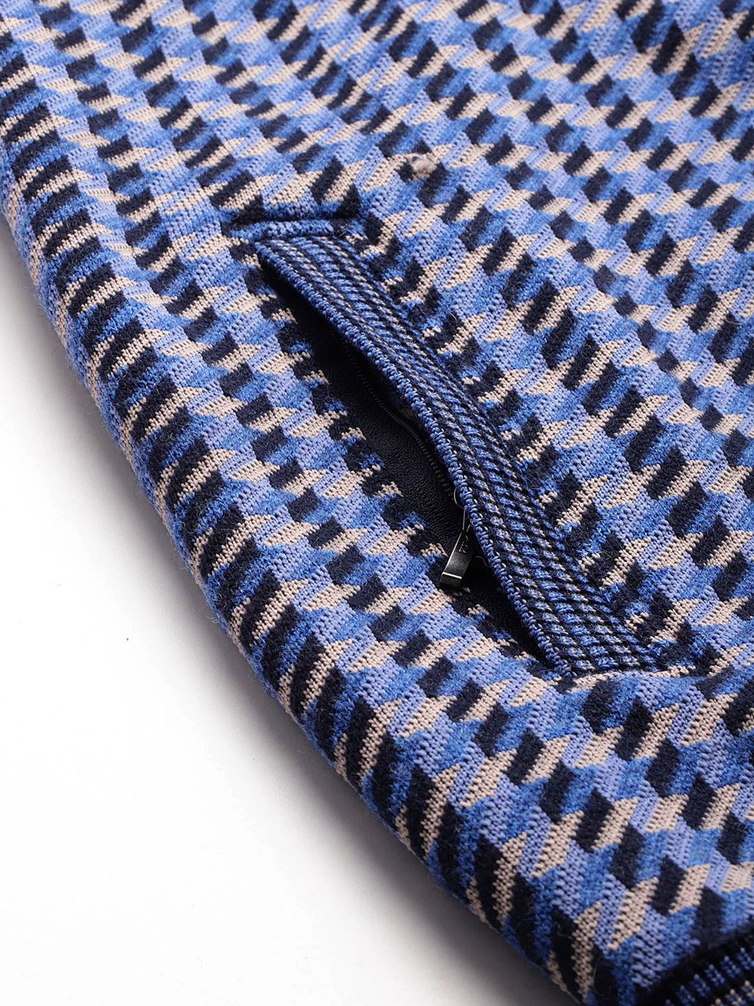 Monte Carlo Houndstooth Checked Tailored Jacket