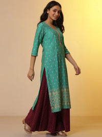 AURELIA Ethnic Motifs Printed Straight Kurta