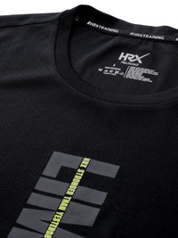 HRX by Hrithik Roshan Printed Rapid-Dry Training T-shirt