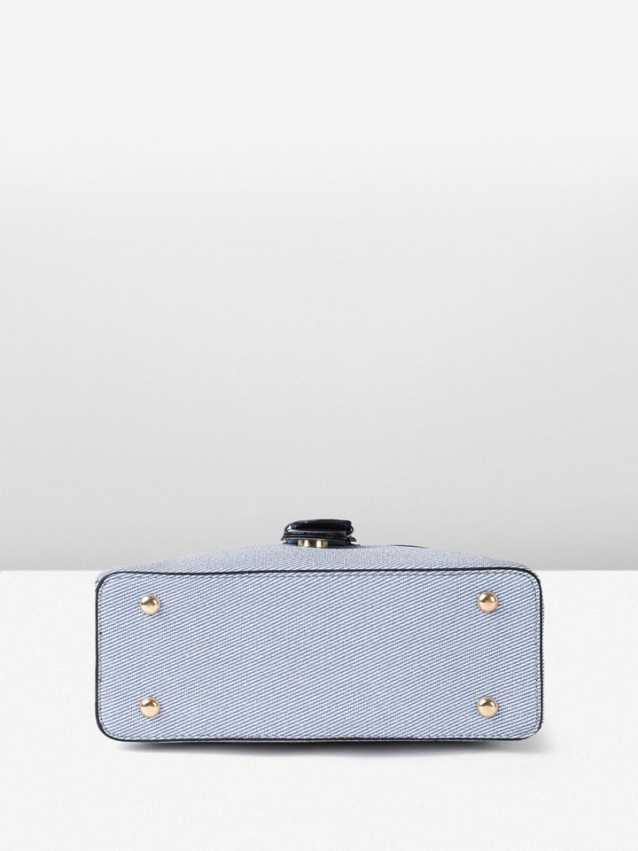 all about you Geometric Structured Satchel