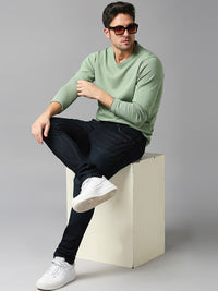 SPYKAR Men Slim Fit Low-Rise Low Distress Light Fade Stretchable Cotton Jeans