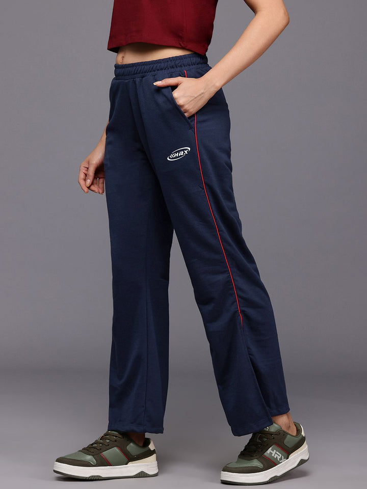 HRX by Hrithik Roshan Women Striped Detail Casual Track pants