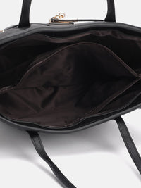 DressBerry Structured Quilted Shoulder Bag