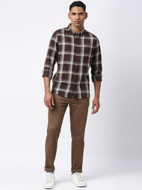 Thomas Scott Men Mid-Rise Classic Slim Fit Trousers