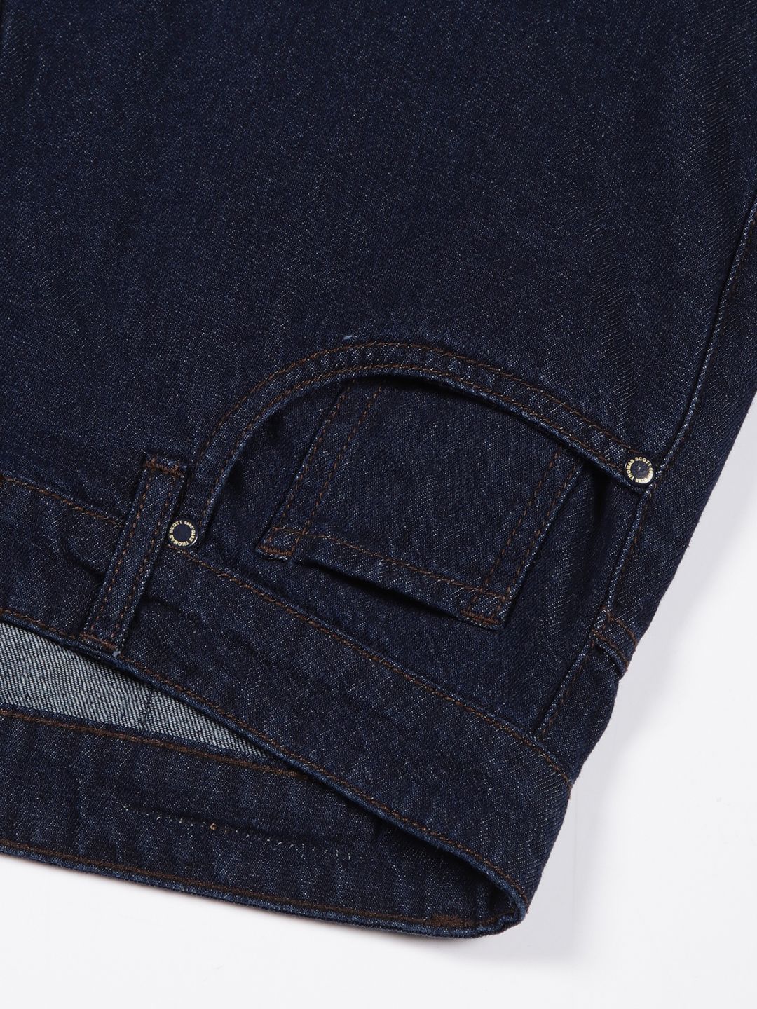 Thomas Scott Men Smart Pure Cotton Relaxed Fit Jeans