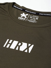 HRX by Hrithik Roshan Printed Rapid-Dry Training T-shirt