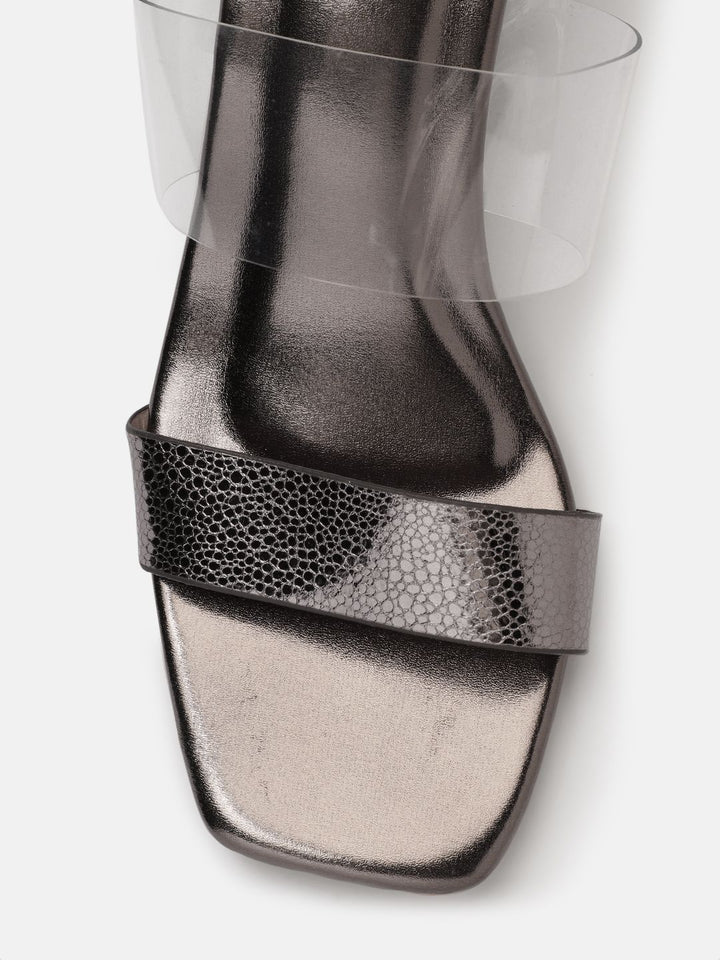 DressBerry Open Toe Block Heel