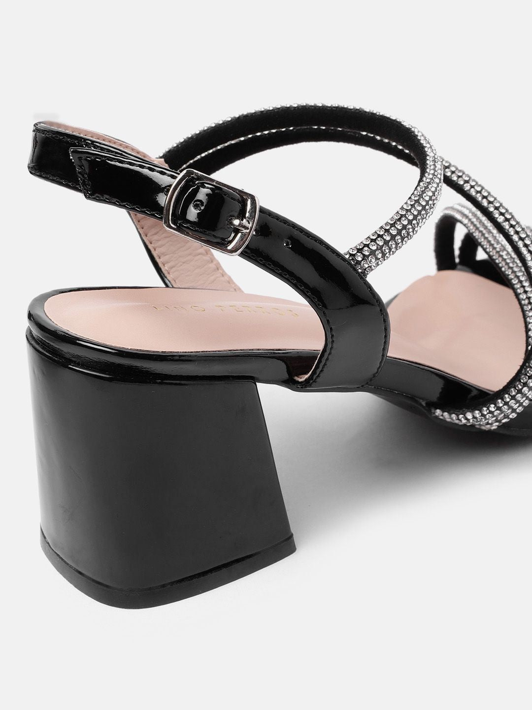 Lino Perros Embellished Block Heels