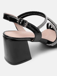 Lino Perros Embellished Block Heels