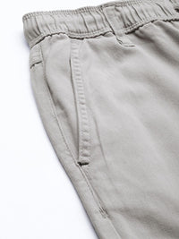 The Indian Garage Co Men Grey Joggers Trousers