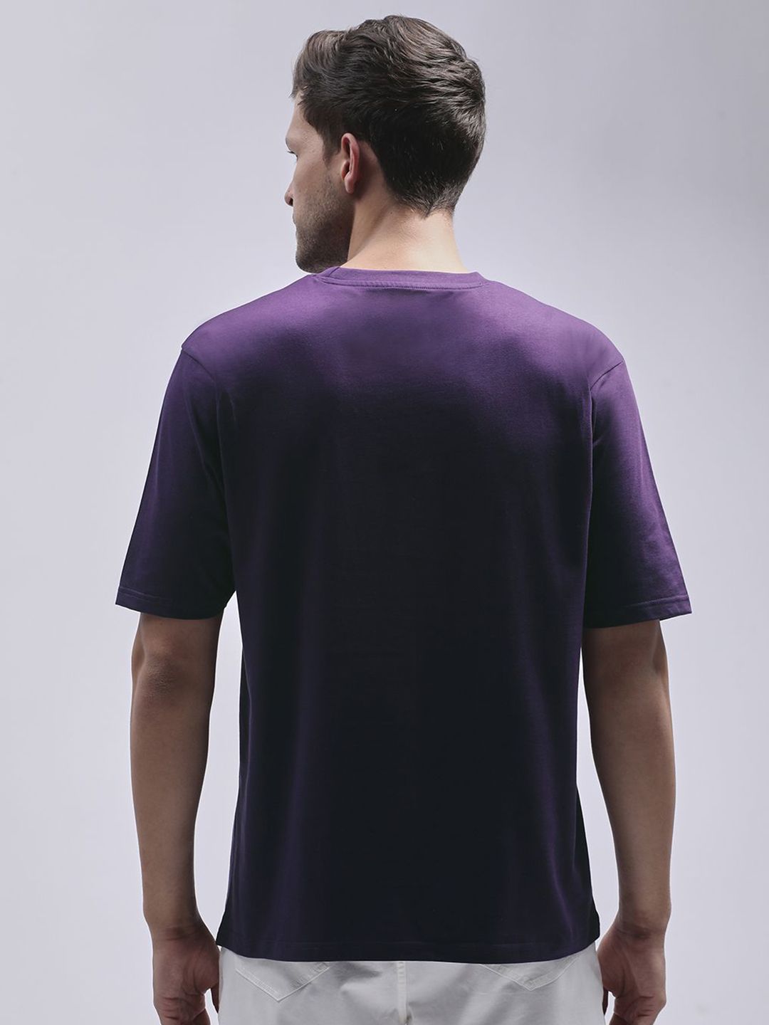 DILLINGER Men Round Neck Abstract Printed T-shirt